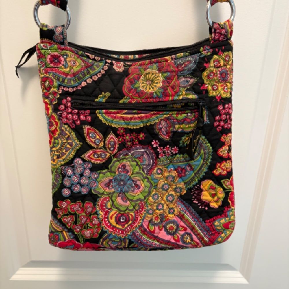 Vera Bradley Crossbody Bag – Symphony in Hue – Retired Pattern - Picture 5 of 10